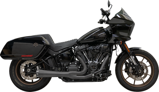 BASSANI XHAUST 2-into-1 Road Rage III Exhaust System - 49-State - Black