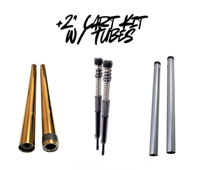 RWD RS-1F Softail +2" Fork Cartridge Kit W/ Extended Tubes 2018 - 2026 Harley Davidson Softail 49MM