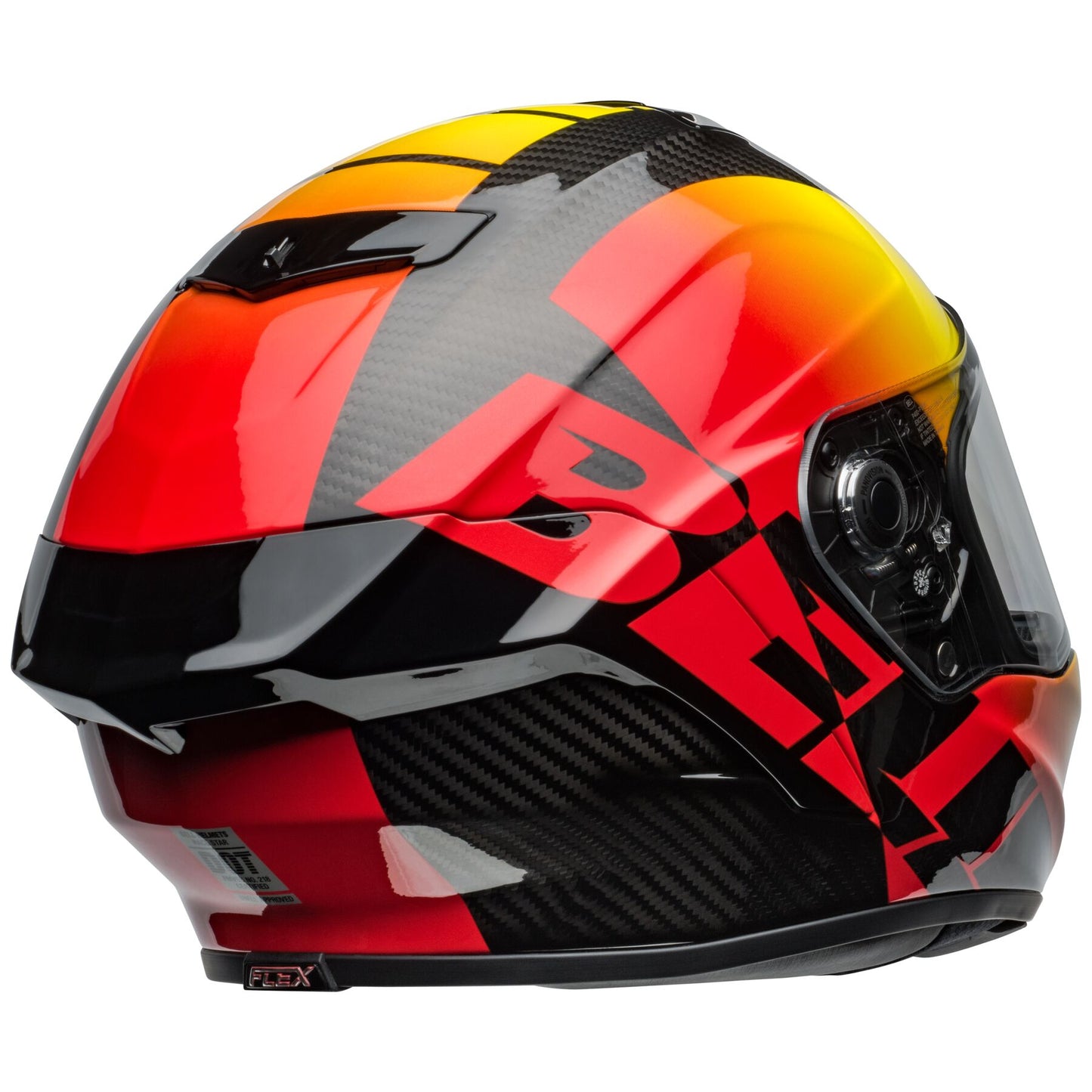 BELL Racestar DLX Flex Offset Helmet Black/Red