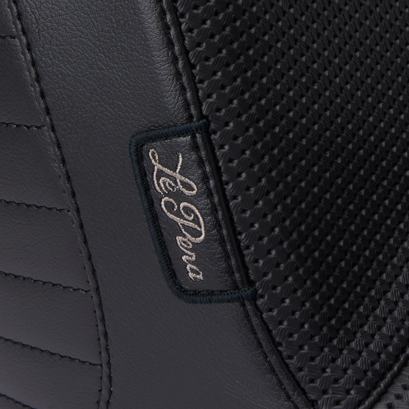 LE PERA Tailwhip Up Front Seat - Basket Weave - Black - Touring '08-'23