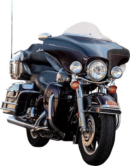 KLOCK WERKS Flare* Windshield - 3.5"- 6.5" 1996-2013 BATWING