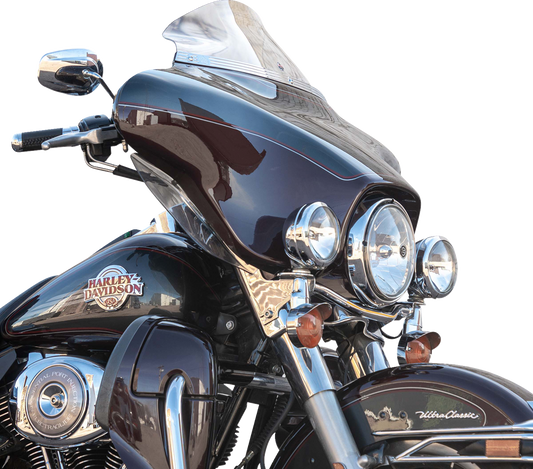 KLOCK WERKS Flare* Windshield - 3.5"- 6.5" 1996-2013 BATWING