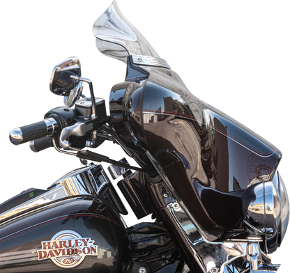 KLOCK WERKS Flare* Windshield - 3.5"- 6.5" 1996-2013 BATWING