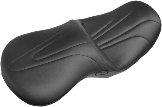 LE PERA Sorrento 2-Up Seat - Stitched - Black - Touring '08-'23