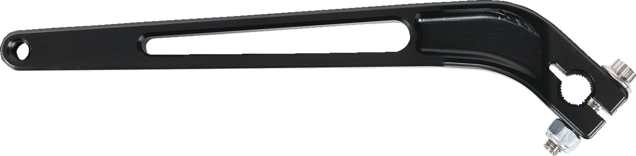 THRASHIN SUPPLY CO. Extended Shift Arm - Black - 2014-2017 DYNA MODELS