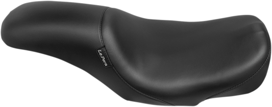 LE PERA Silhouette Full-Length Seat - Smooth - Black - Touring '08-'23