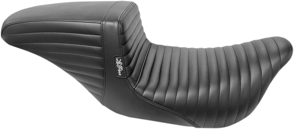 LE PERA Kickflip Seat - Pleated - Black - Touring '08-'23