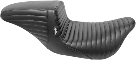 LE PERA Kickflip Seat - Pleated - Black - Touring '08-'23