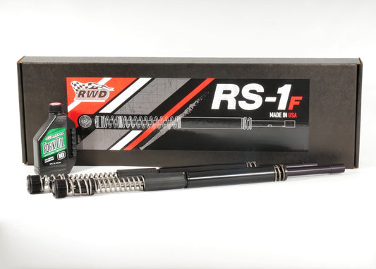 RWD RS-1F Front Fork Cartridge System for 2006 - 2017 Harley Davidson Dyna