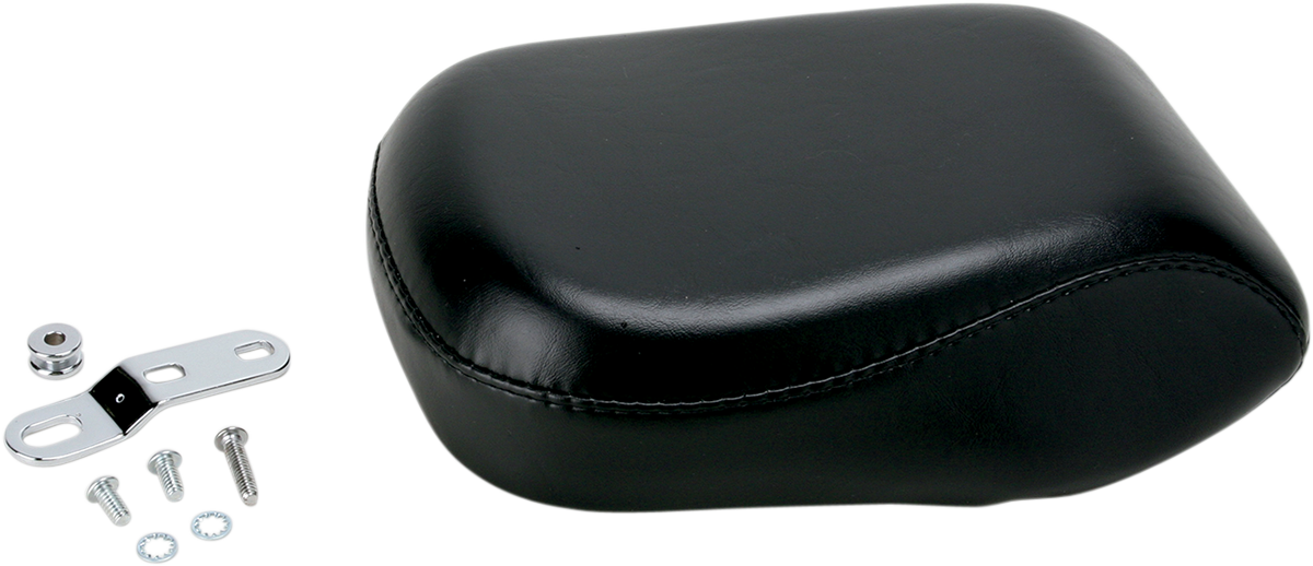 LE PERA Bare Bones Pillion Pad - Smooth - Black - Softail '06-'17