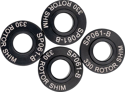 GBRAKES Oversize Front Radial Brake Caliper Bracket - Shim for 13" Rotors