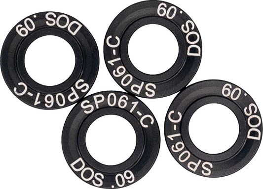 GBRAKES Oversize Front Radial Brake Caliper Bracket - Spacer - Touring '15-22