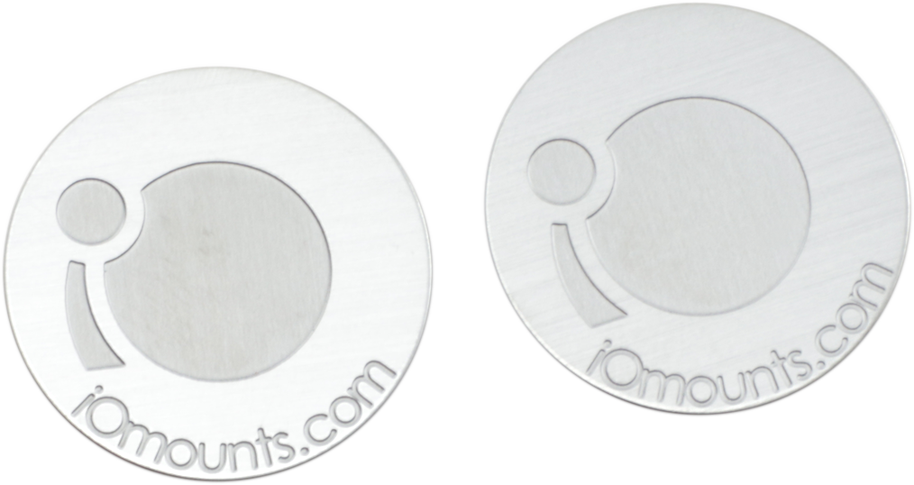 KLOCK WERKS Replacement iOdisc™ for iOmounts® Magnetic Phone Mounts - 2PK