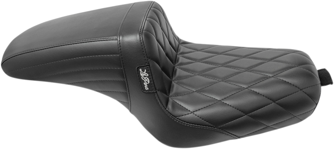 LE PERA Kickflip Seat - Diamond - Black - Sportster '10-'22