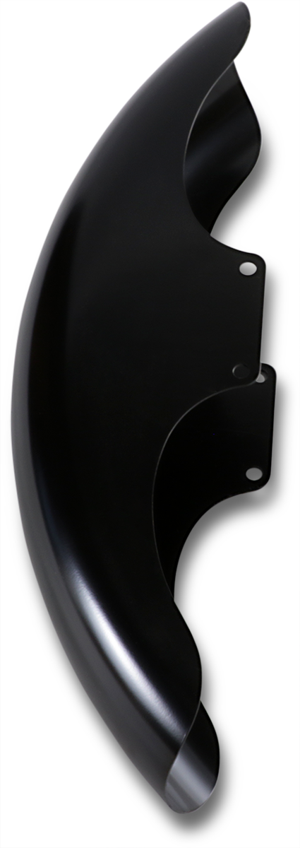 KLOCK WERKS Hugger Series Front Fender - T-Hat - Black - 19"