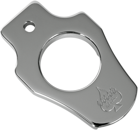 KLOCK WERKS Chrome Ignition Switch Mount - '00-'17 Softail
