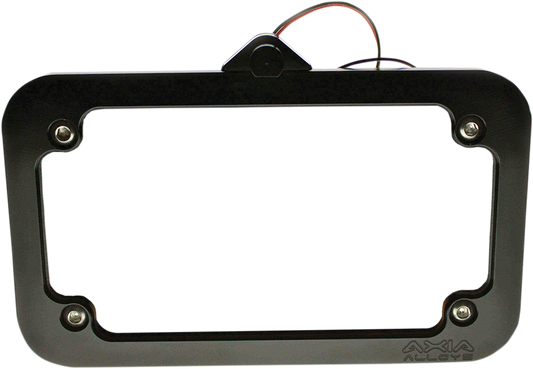 KLOCK WERKS Universal Lighted License Plate Mount - Black