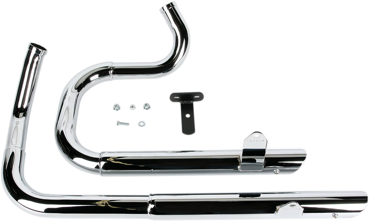 BASSANI XHAUST Pro Street Exhaust - Chrome - '86-'03 SPORTSTER MODELS