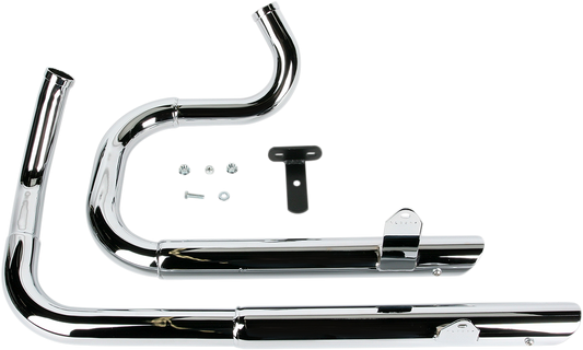 BASSANI XHAUST Pro Street Exhaust - Chrome - '86-'03 SPORTSTER MODELS