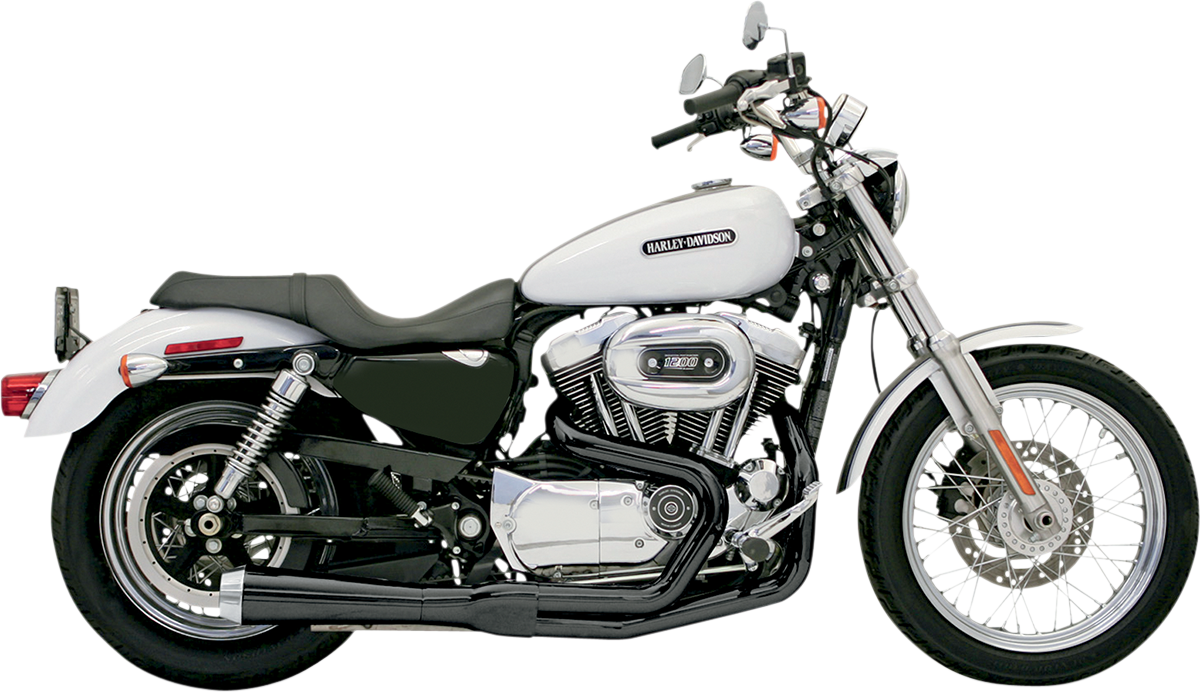 BASSANI XHAUST Road Rage Exhaust - Black - '86-'03 XL