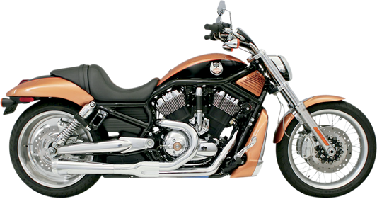 BASSANI XHAUST Road Rage 2:1 Exhaust - Chrome