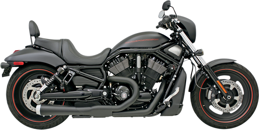 BASSANI XHAUST Road Rage 2:1 Exhaust - Black