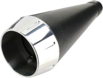 BASSANI XHAUST Road Rage Exhaust - Black - Short - '04-'13 XL