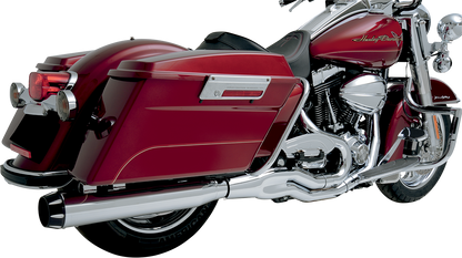 BASSANI XHAUST B1 2:1 Exhaust - Chrome - '95-'16 TOURING MODELS