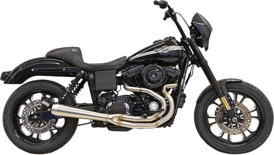 BASSANI XHAUST High Horsepower 2:1 Exhaust - Stainless Steel - '91-'17 DYNA