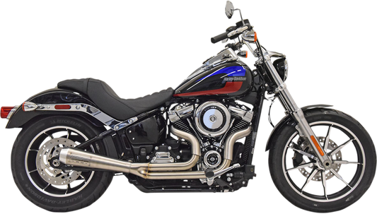 BASSANI XHAUST 50th Anniversary 2:1 Exhaust - Stainless Steel - '18-'21 SOFTAIL