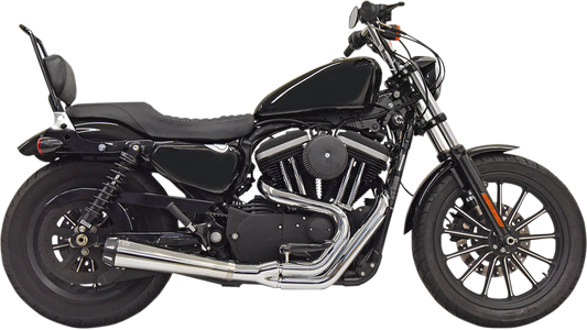 BASSANI XHAUST Road Rage Exhaust - Chrome - '86-'03 SPORTSTER MODELS