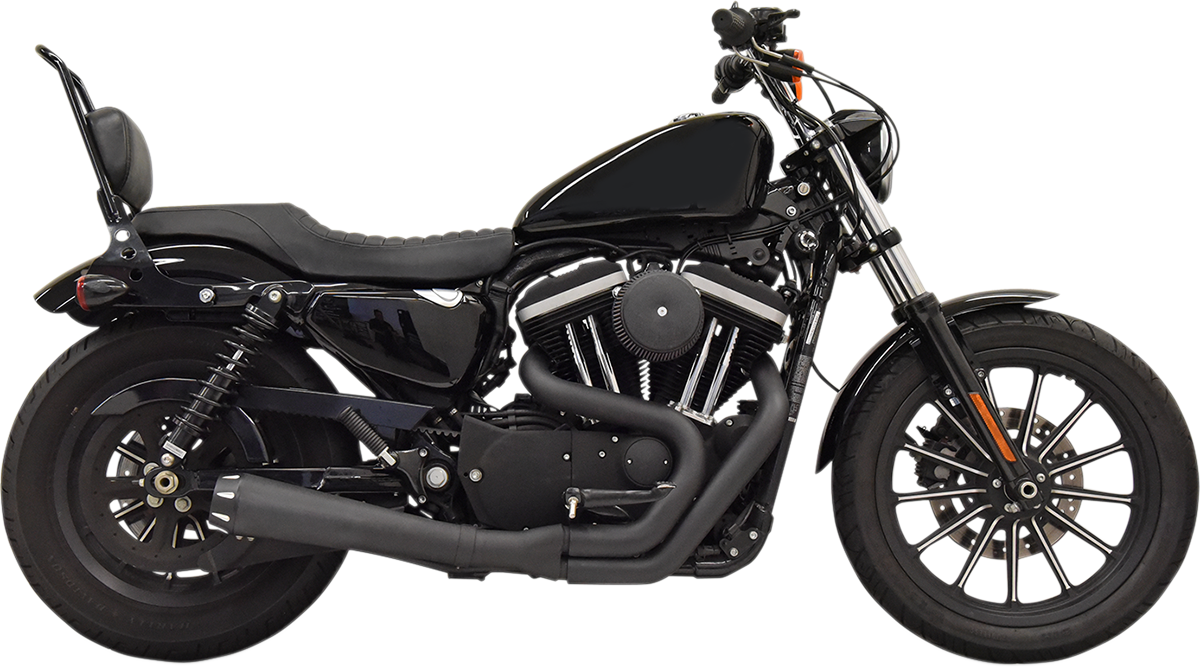 BASSANI XHAUST Road Rage Exhaust - Black - '86-'03 SPORTSTER MODELS