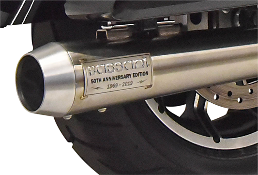 BASSANI XHAUST 50th Anniversary 2:1 Exhaust - Stainless Steel - 2017-2023 TOURING MODELS
