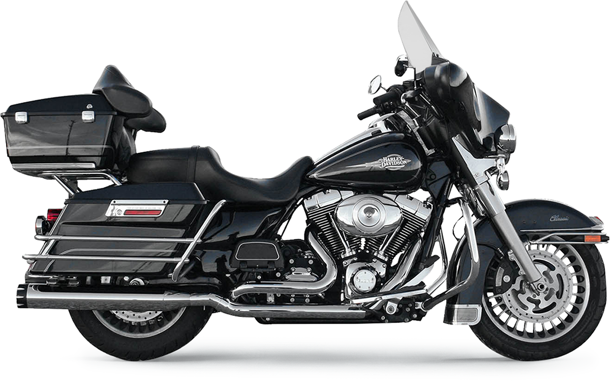 BASSANI XHAUST Down Under Headpipes - Chrome - 2009-2016 TOURING MODELS