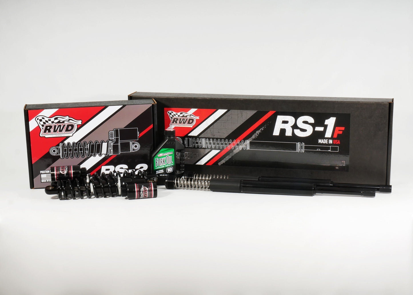 RWD RS-2 Touring Performance Suspension Package for 2014 - 2025 Harley Davidson Touring Models