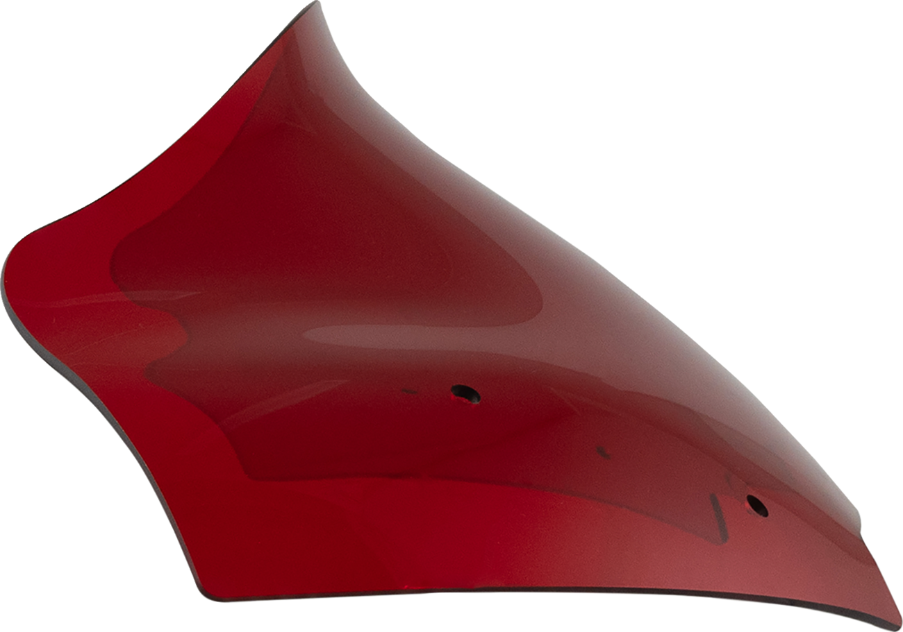 KLOCK WERKS Kolor Flare* Windshield - 10" - Red