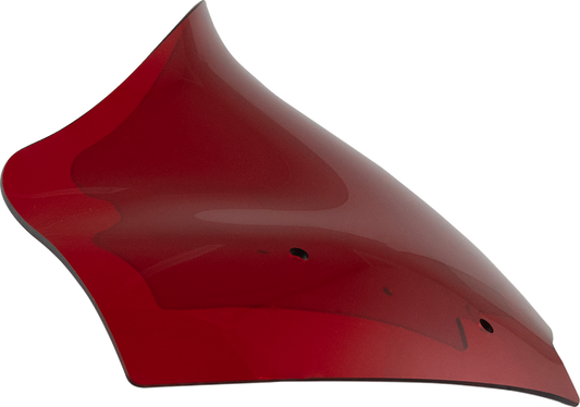 KLOCK WERKS Kolor Flare* Windshield - 10" - Red