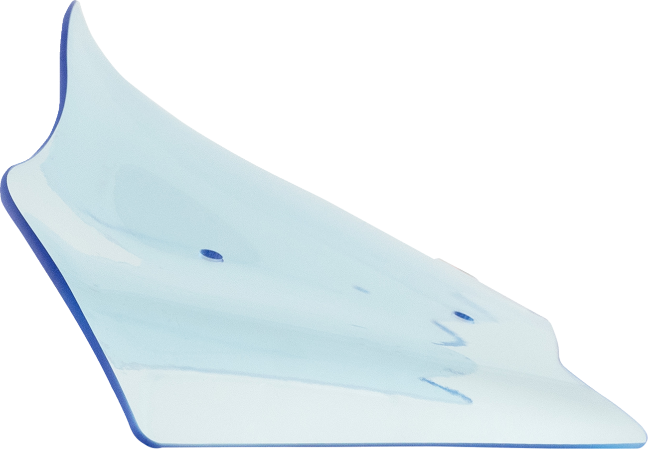 KLOCK WERKS Kolor Flare* Windshield - 8" - Blue Ice