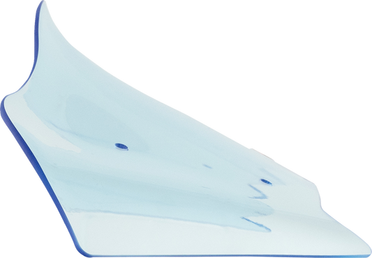 KLOCK WERKS Kolor Flare* Windshield - 8" - Blue Ice