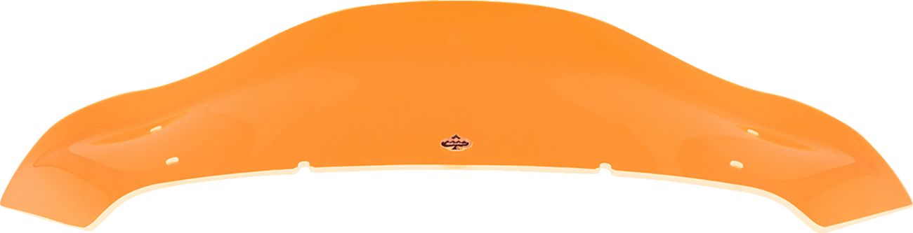 KLOCK WERKS Kolor Flare* Windshield - 8" - Orange Ice