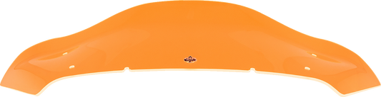 KLOCK WERKS Kolor Flare* Windshield - 8" - Orange Ice