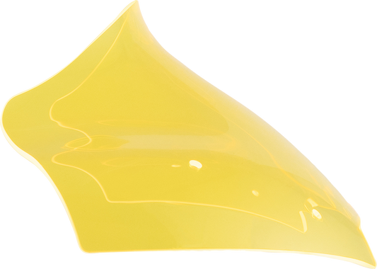 KLOCK WERKS Kolor Flare Windshield - 10" - Yellow Ice - FLTR