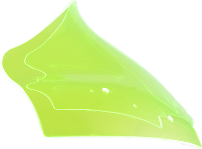 KLOCK WERKS Kolor Flare* Windshield - 10" - Green Ice - FLTR