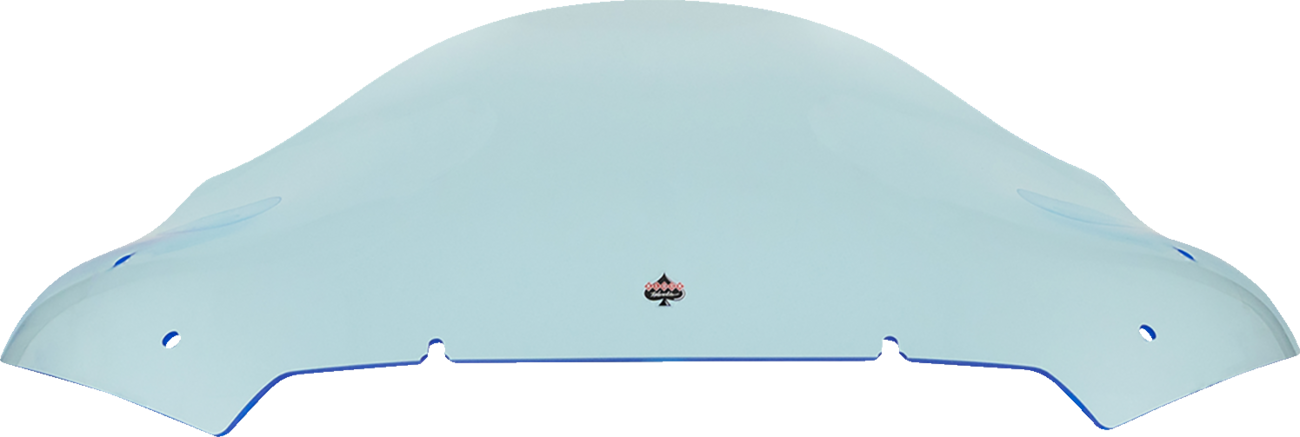 KLOCK WERKS Kolor Flare* Windshield - 10" - Blue Ice - FLTR