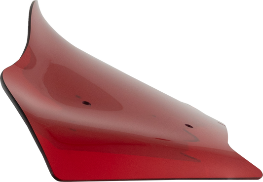 KLOCK WERKS Kolor Flare* Windshield - 8" - Red