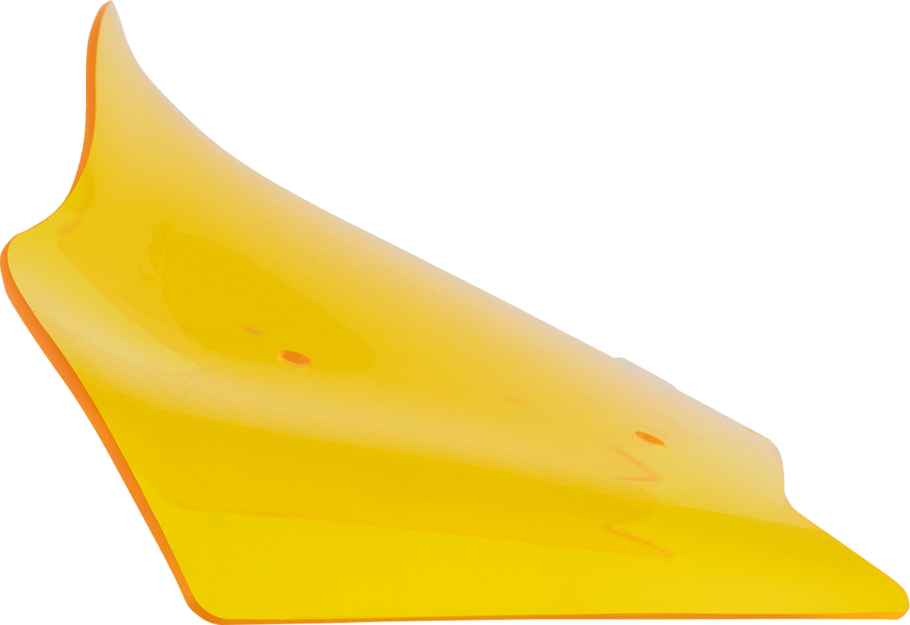 KLOCK WERKS Kolor Flare* Windshield - 8" - Yellow