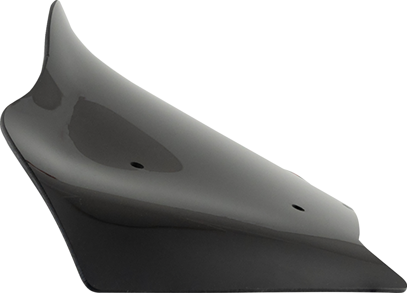 KLOCK WERKS Flare* Windshield - 8" - Black -2024 Street Glide