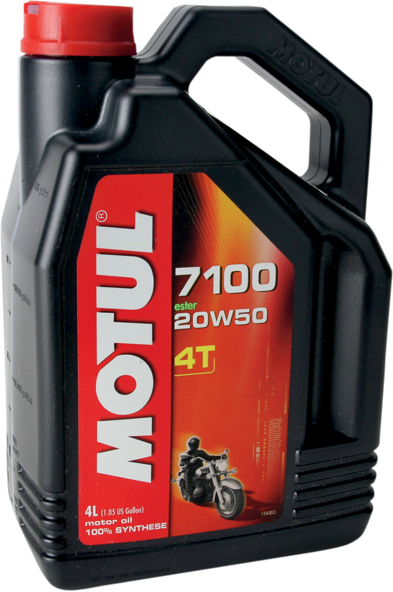 MOTUL 7100 4T Synthetic Oil - 20W-50 - 4L