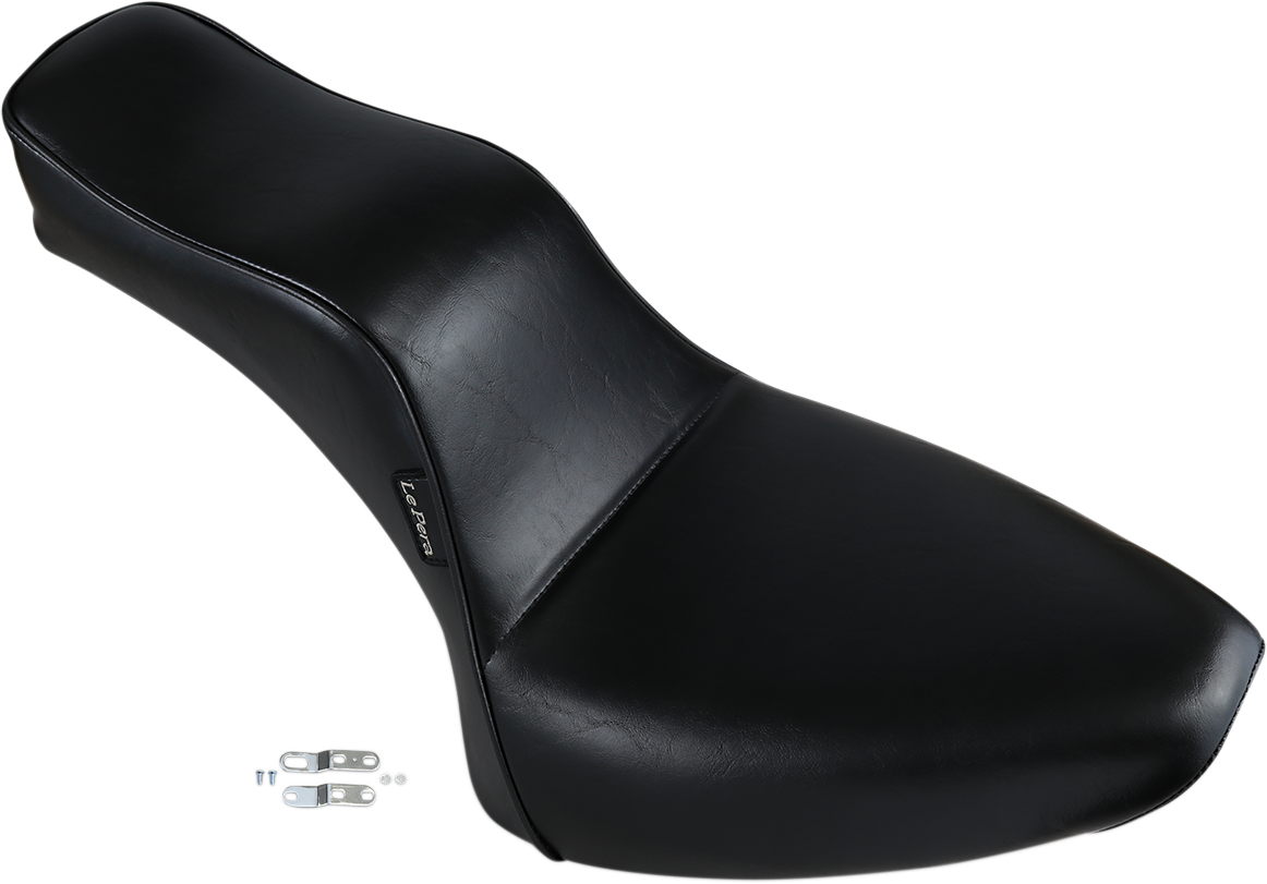 LE PERA Cherokee Seat - Smooth - Black -Softail '84-'99