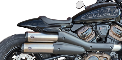 S&S CYCLE 4" Grand National Slip-On Muffler - Stainless Steel - Sportster S